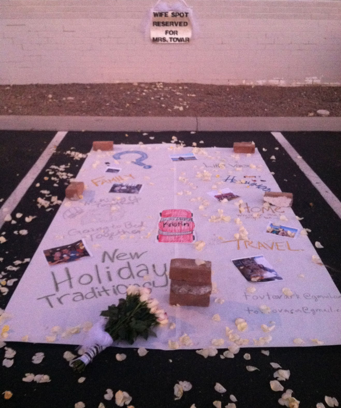 Parking lot proposal